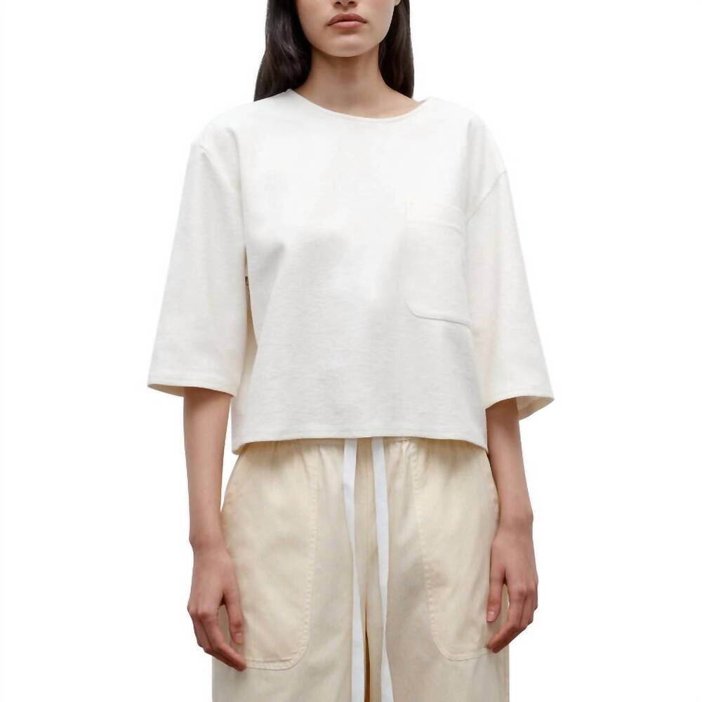 NEW TWP new ex t-shirt in ivory